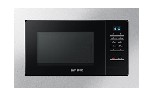 Samsung MG23A7013CT/OL, Built-in microwave grill, Ceramic Inside, 23l, 800 W, Blue LED Display, Black door, Stainless steel frame