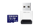 Samsung 256GB micro SD Card PRO Plus with USB Reader, UHS-I, Read 180MB/s - Write 130MB/s