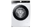 Samsung WW80T504DAE/S7, Washing Machine,   8 kg, 1400 rpm,   Energy Efficiency B, Eco Bubble, Hygiene Steam, Spin Efficiency B,   White, Black door