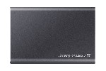 SAMSUNG Portable SSD T7 2TB external USB 3.2 Gen 2 titan grey
