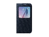 Samsung Galaxy S6 S View Cover (Fabric) Black