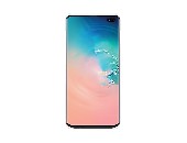 Samsung S10+ G975 Silicone LED Cover White