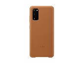 Samsung Galaxy S20 Leather Cover, Brown