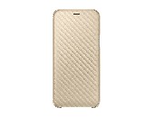 Samsung A6 Wallet Cover Gold