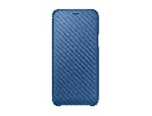 Samsung A6 Wallet Cover Blue