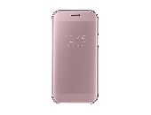 Samsung A5 2017 Clear view cover Pink