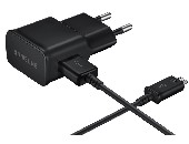 Samsung Travel Adapter 5V 2A, Flat TA, 5 pin (uUSB) Fixed Black