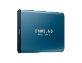 Samsung Portable SSD T5 250GB USB-C 3.1, 3D V-NAND, 540 MB/s read, 540 MB/s write, 256-Bit-AES