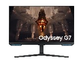 80cm/32'' (3840x2160) Samsung Odyssey G7 S32BG700EU 16:9 1ms IPS HDMI 2xDisplayPort VESA Pivot Speaker 4K 144Hz Gaming Black