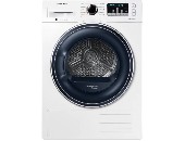 Samsung DV90M52103W/LE Dryer With thermopomp, 9kg, LED, A+++, Diamond drum,  White