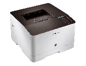 Color Laser Printer Samsung CLP-415N, 18/18 ppm (B&W/Color), 9600x600 dpi, SPL, PCL5Ce, PCL6C, PS3, PDF V1.7 , 250 paper input tray, Hi-Speed USB 2.0 / 10/100/1000 Base Tx
