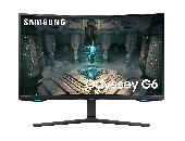 Монитор Samsung Odyssey G6 G650, 32" VA Curved, QHD 2560x1440 , 240Hz, 1 ms, AMD FreeSync, DP, HDMI, Black
