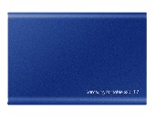 SAMSUNG Portable SSD T7 2TB external USB 3.2 Gen 2 Indigo Blue