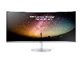 Monitor Samsung C34F791W Curved 34" LED, WQHD (3440x1440) 100Hz, Brightness: 300cd/m2, Contrast: 3000:1, Response time: 4ms, Viewing Angle: 178°/178° , 2xHDMI, DP, USB, Stereo Speakers, Glossy White