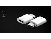 Samsung USB Type C to Micro USB Adapter, White