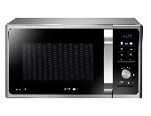 Samsung MS23F301TAS Microwave, 23l, 800W, LED Display,  Black/Silver